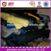 dyed T/C twill drill Fabric stock 100% Cotton twill fabric dyed for uniform and workwear